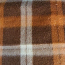 Load image into Gallery viewer, Brown & White Plaid
